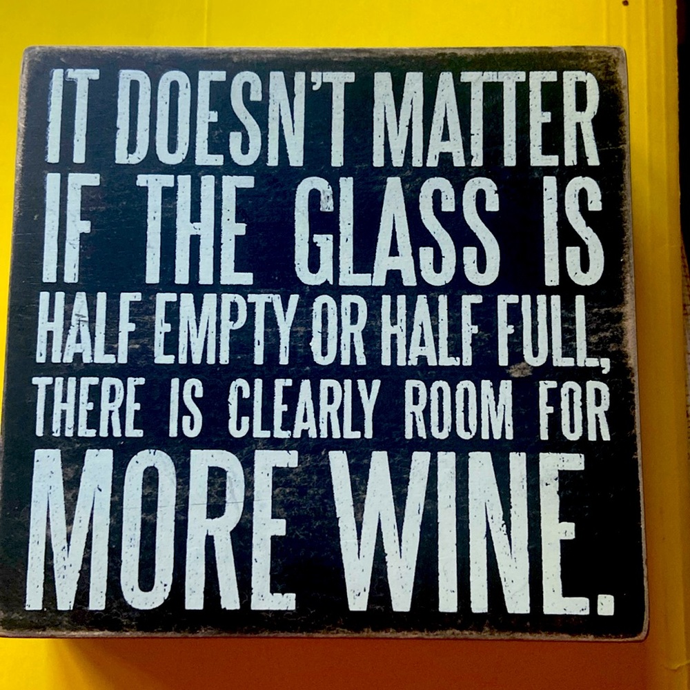 Fun wall plaque, wall hanging